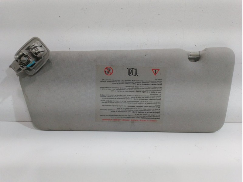 Recambio de parasol derecho para renault megane iii sport tourer dynamique referencia OEM IAM 964007324R  