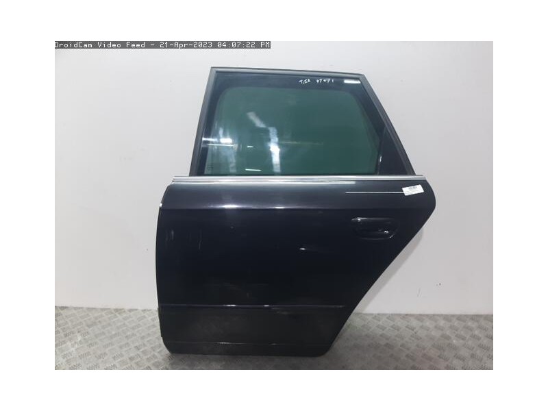 Recambio de puerta trasera izquierda para seat exeo berlina (3r2) reference referencia OEM IAM 3R0833051 NEGRO 