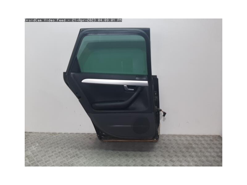 Recambio de puerta trasera izquierda para seat exeo berlina (3r2) reference referencia OEM IAM 3R0833051 NEGRO 