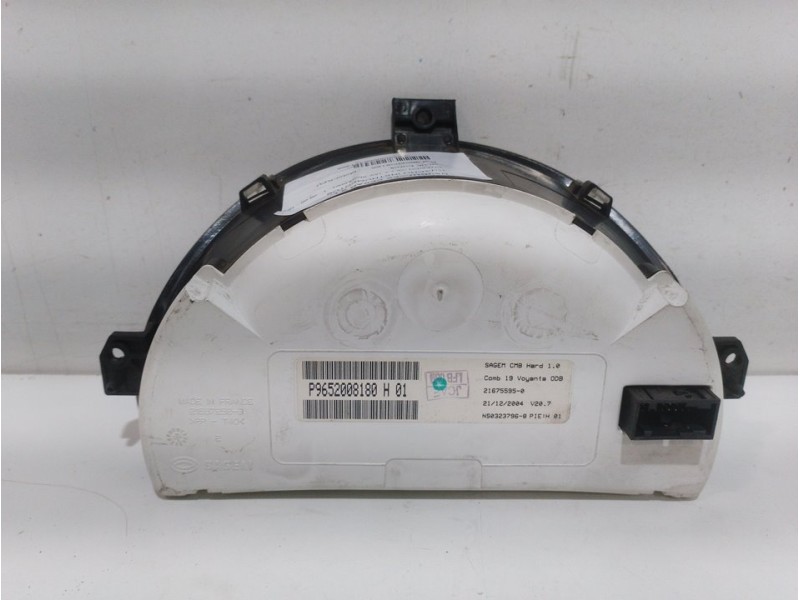 Recambio de cuadro instrumentos para citroën c3 1.4 16v stop&start referencia OEM IAM 9652008180  