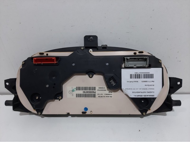 Recambio de cuadro instrumentos para renault scenic (ja..) 2.0 16v dynamique referencia OEM IAM 7711368925  