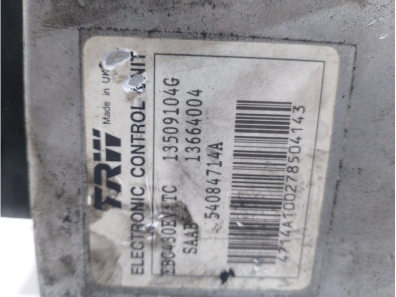 Recambio de abs para saab 9-3 berlina 2.2 tid anniversary referencia OEM IAM 12801328 13664004 