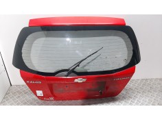 Recambio de porton trasero para chevrolet kalos 1.2 s (d/a) referencia OEM IAM 96476670 ROJO