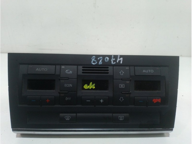 Recambio de mando calefaccion / aire acondicionado para audi a4 avant (8e) 1.8 t referencia OEM IAM 8E0820043BJ  