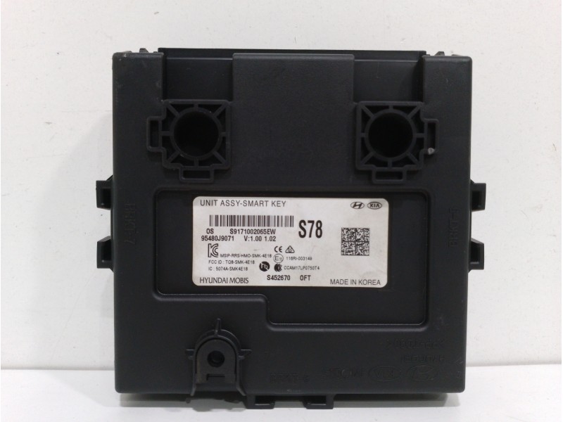 Recambio de modulo electronico para hyundai kona essence 2wd referencia OEM IAM 95480J9071  