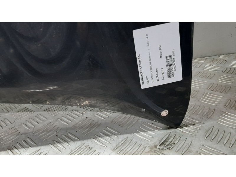 Recambio de capot para citroën c5 berlina collection referencia OEM IAM 7901L4 NEGRO 