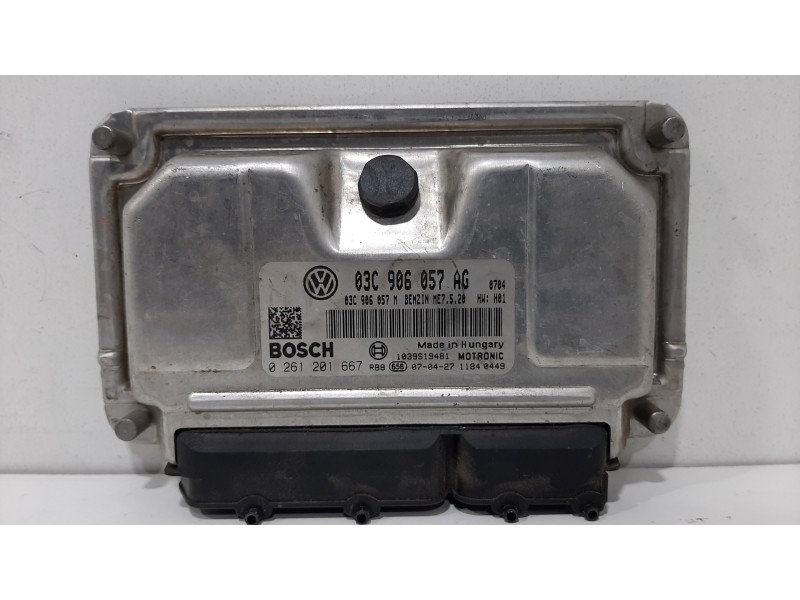 Recambio de centralita motor uce para seat ibiza (6l1) hit referencia OEM IAM 0261201667 03C906057AG 