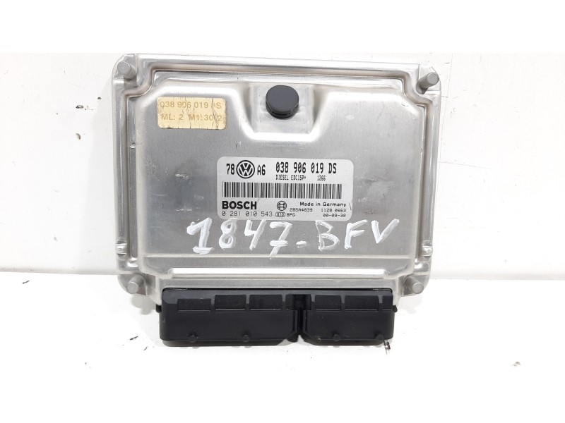 Recambio de centralita motor uce para volkswagen passat berlina (3b3) comfortline referencia OEM IAM 038906019DS 0281010543 