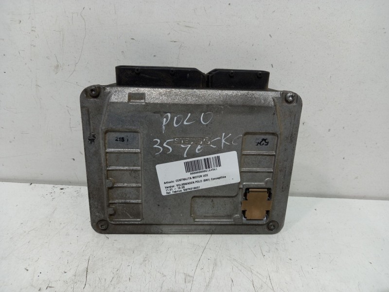 Recambio de centralita motor uce para volkswagen polo (9n1) conceptline referencia OEM IAM 5WP4019407  03E906033L