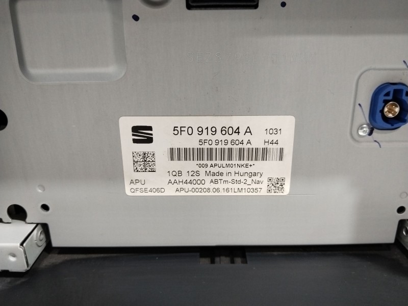 Recambio de sistema navegacion gps para seat leon (5f1) reference ecomotive referencia OEM IAM 5F0919604A  