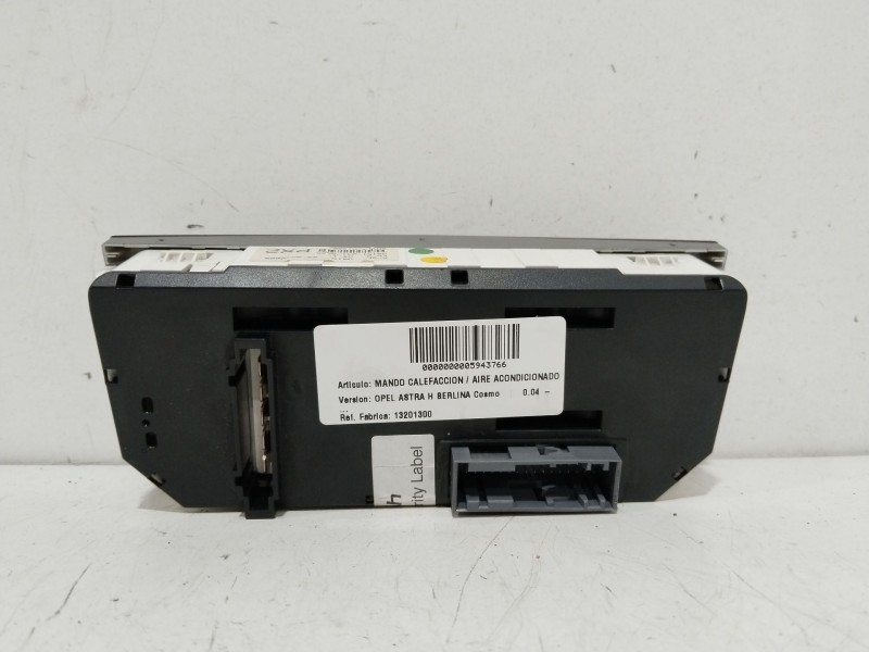 Recambio de mando calefaccion / aire acondicionado para opel astra h berlina cosmo referencia OEM IAM 13201300  