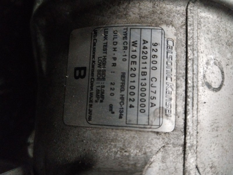 Recambio de compresor aire acondicionado para nissan nv 200 (m20) kombi comfort referencia OEM IAM A42011B1300000  