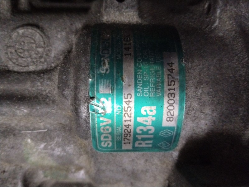 Recambio de compresor aire acondicionado para nissan kubistar (x76) premium (l1) referencia OEM IAM SD6V12  