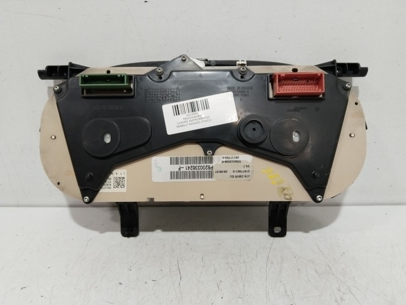 Recambio de cuadro instrumentos para renault kangoo (f/kc0) confort expression referencia OEM IAM P8200336241F  