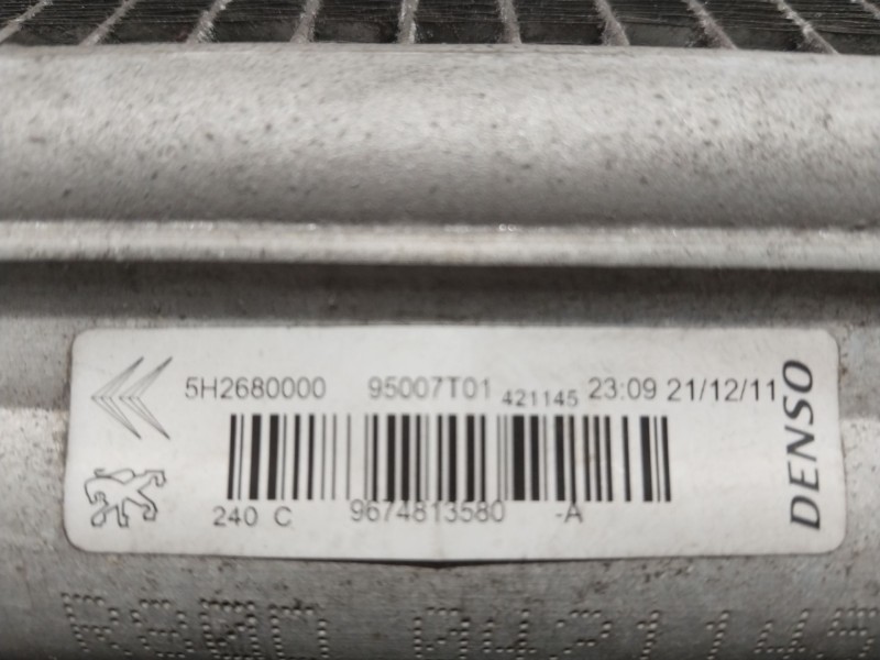 Recambio de condensador / radiador aire acondicionado para peugeot 207 confort referencia OEM IAM 5H2680000  
