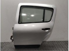 Recambio de puerta trasera izquierda para dacia sandero ambiance referencia OEM IAM 821018232R  PLATA