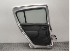 Recambio de puerta trasera izquierda para dacia sandero ambiance referencia OEM IAM 821018232R  PLATA 2
