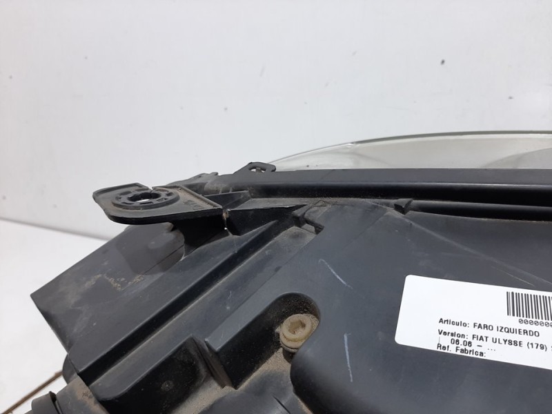 Recambio de faro izquierdo para fiat ulysse (179) 2.0 jtd emotion (100kw) referencia OEM IAM 1496368080  