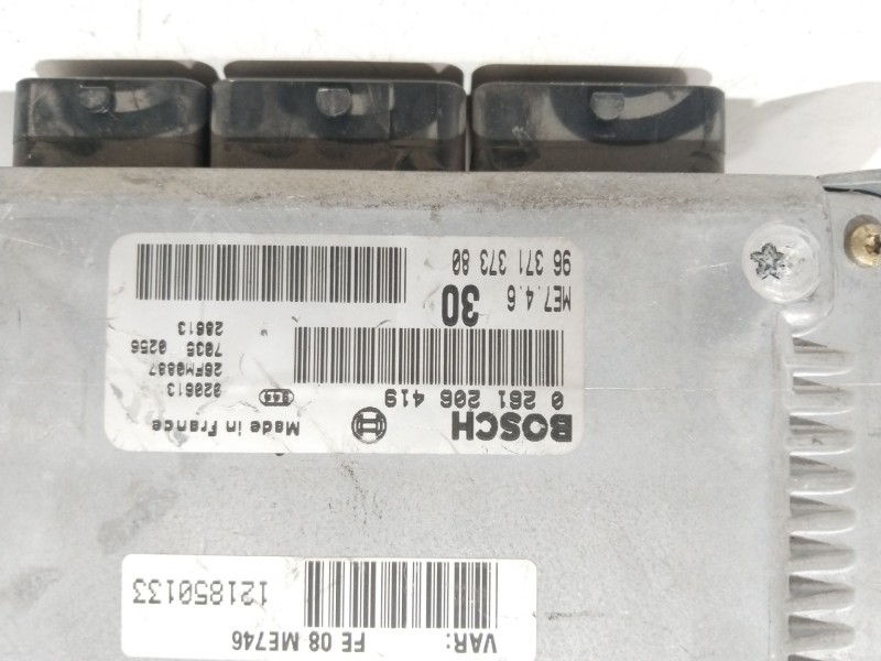 Recambio de centralita motor uce para citroën c5 berlina exclusive referencia OEM IAM 0261206419 9637137380 