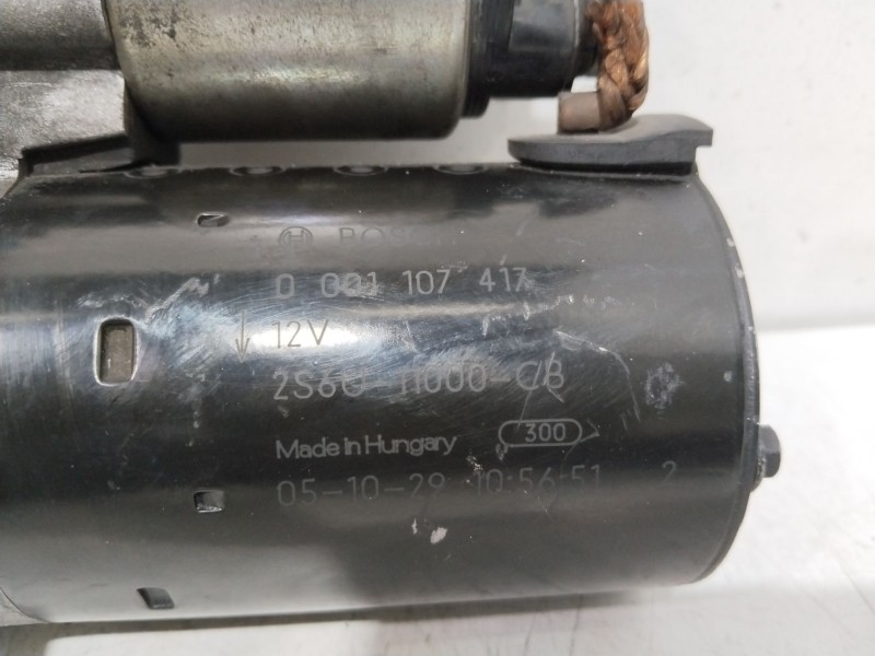 Recambio de motor arranque para ford fiesta (cbk) ambiente referencia OEM IAM 0001107417  