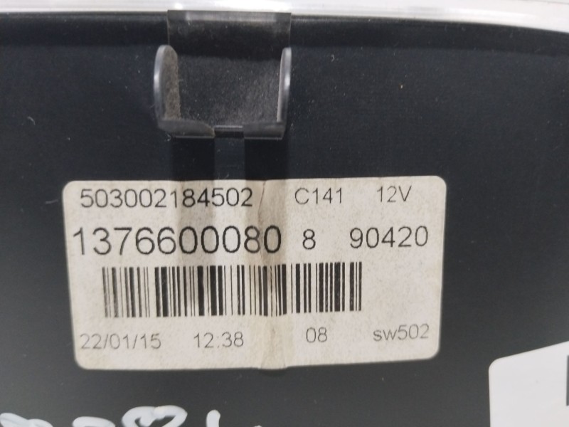 Recambio de cuadro instrumentos para citroën nemo attraction referencia OEM IAM 1376600080  503002184502