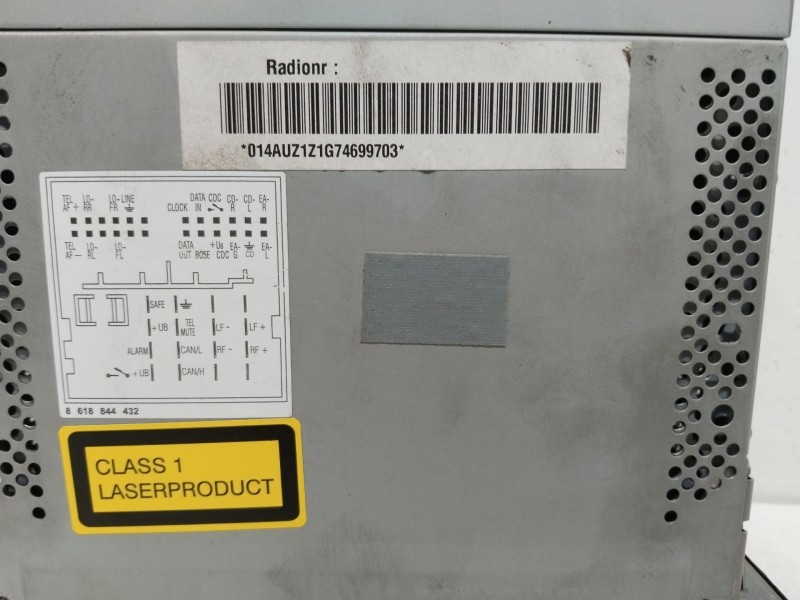 Recambio de sistema audio / radio cd para audi a3 (8p) 1.4 tfsi ambiente referencia OEM IAM 8P0035192N  