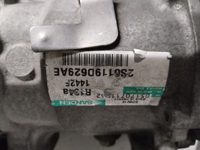 Recambio de compresor aire acondicionado para ford fusion (cbk) ambiente referencia OEM IAM 1442F  