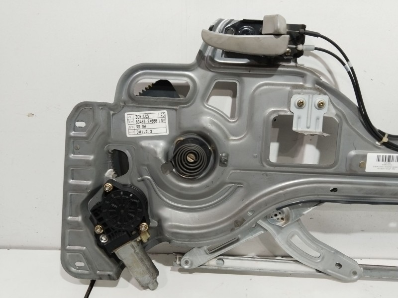 Recambio de elevalunas trasero derecho para hyundai trajet (fo) 2.0 gls referencia OEM IAM 834803A000  