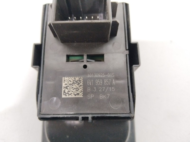 Recambio de mando elevalunas delantero izquierdo para skoda rapid active referencia OEM IAM 6V1959857A  