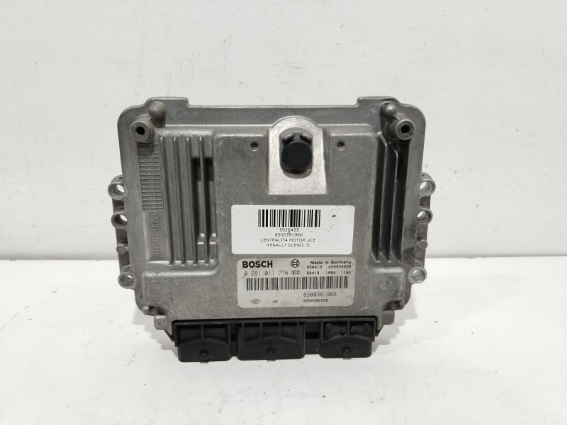 Recambio de centralita motor uce para renault scenic ii privilege referencia OEM IAM 8200391966  0281011776