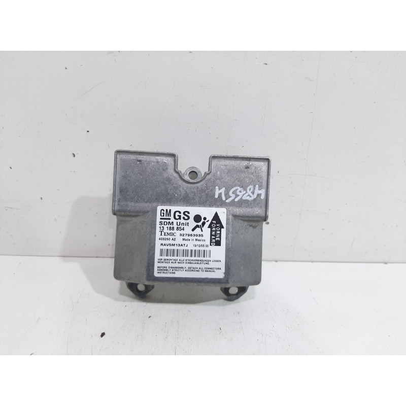 Recambio de centralita airbag para opel astra gtc cosmo referencia OEM IAM 327963935  13188854