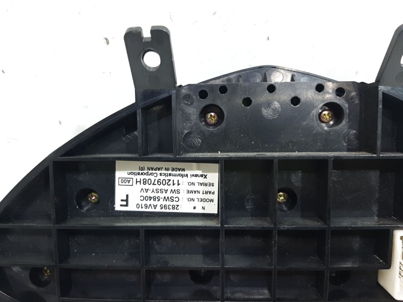 Recambio de mando calefaccion / aire acondicionado para nissan primera berlina (p12) acenta referencia OEM IAM 28395AV610  11209