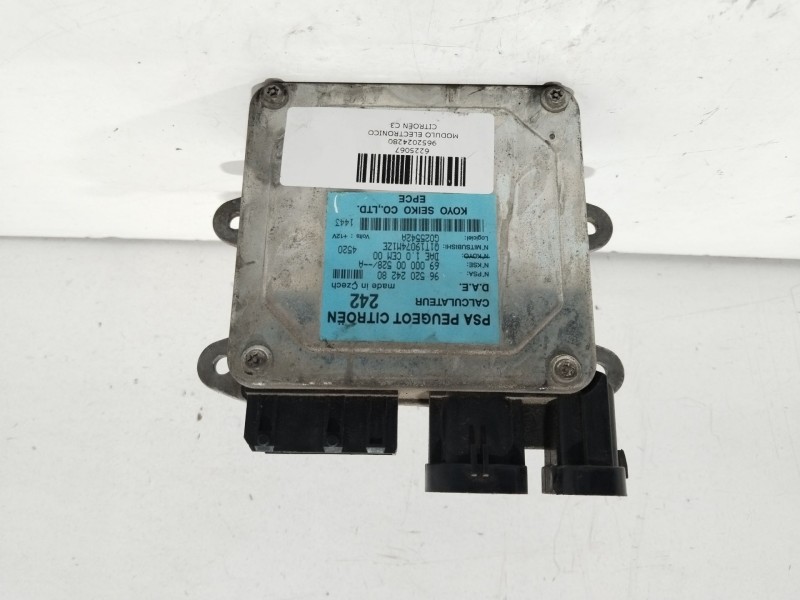 Recambio de modulo electronico para citroën c3 1.4 satisfaction referencia OEM IAM 9652024280  