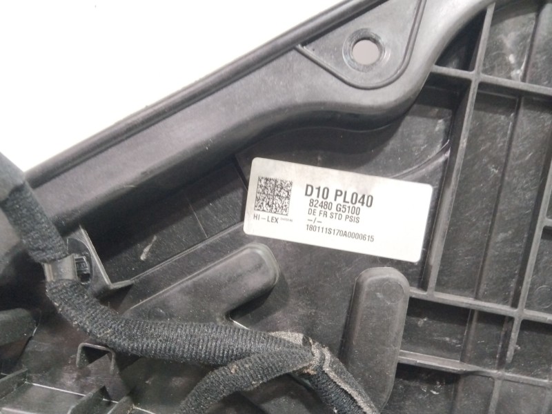 Recambio de elevalunas delantero derecho para kia niro business referencia OEM IAM 82480G5100  