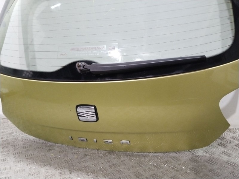 Recambio de porton trasero para seat ibiza (6j5) reference referencia OEM IAM 6J4827024  VERDE
