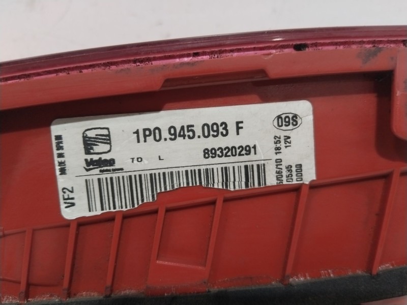 Recambio de piloto porton trasero izquierdo para seat leon (1p1) reference referencia OEM IAM 1P0945093F  