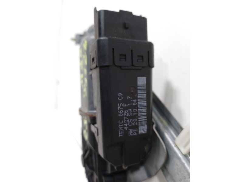 Recambio de elevalunas trasero izquierdo para renault scenic ii confort dynamique referencia OEM IAM 117373A 6 PINES 