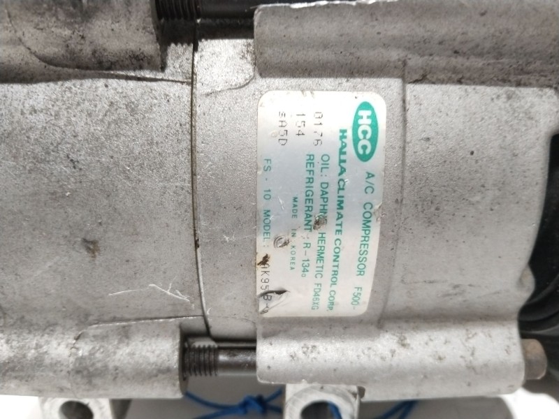 Recambio de compresor aire acondicionado para hyundai lantra berlina (rd) 1.6 gls referencia OEM IAM AK95B10   Recambio de compresor aire acondicionado para hyundai lantra berlina (rd) 1.6 gls referencia OEM IAM AK95B10