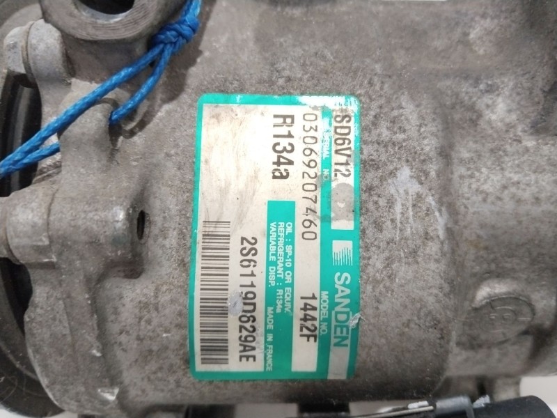 Recambio de compresor aire acondicionado para ford fiesta (cbk) ambiente referencia OEM IAM 2S6119D629AE  