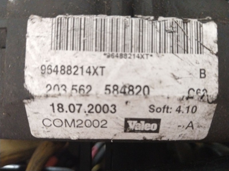 Recambio de mando multifuncion para citroën c3 1.4 collection referencia OEM IAM 96488214XT  