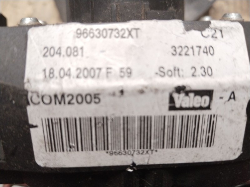 Recambio de mando multifuncion para peugeot 1007 dolce referencia OEM IAM 96630732XT  