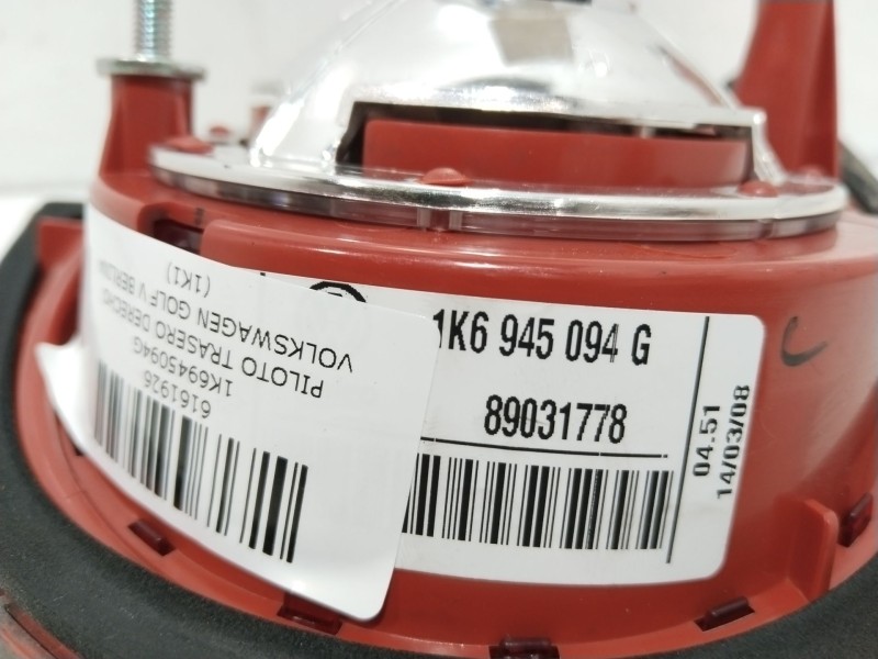 Recambio de piloto trasero derecho para volkswagen golf v berlina (1k1) gt sport referencia OEM IAM 1K6945094G  