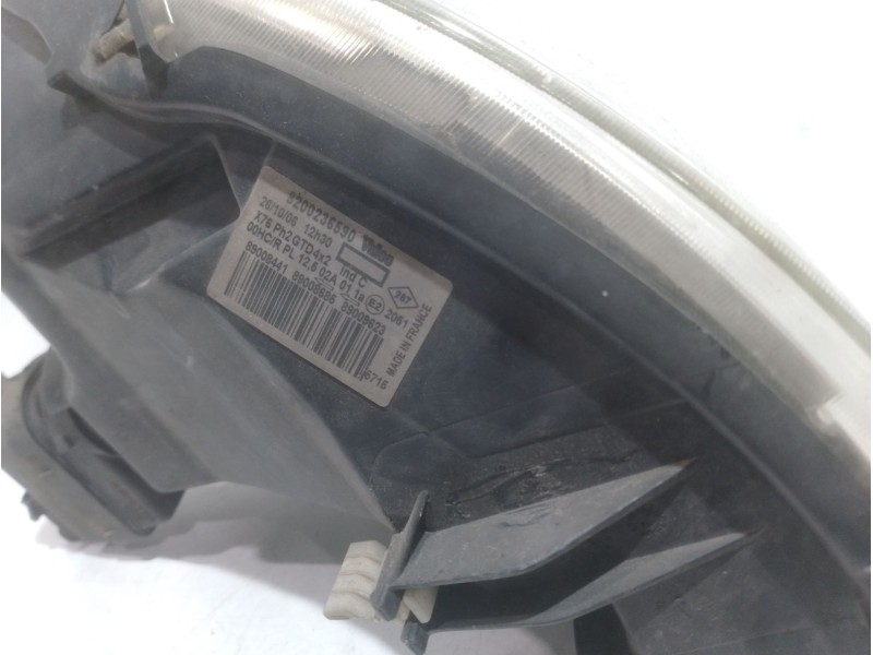 Recambio de faro izquierdo para nissan kubistar (x76) premium (l1) referencia OEM IAM 8200236590   Recambio de faro izquierdo para nissan kubistar (x76) premium (l1) referencia OEM IAM 8200236590