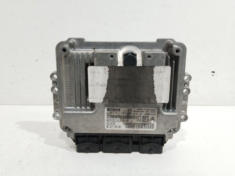 Recambio de centralita motor uce para citroën c4 berlina collection referencia OEM IAM   