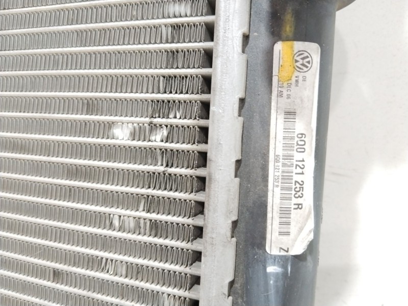 Recambio de radiador agua para skoda fabia (6y2/6y3) comfort referencia OEM IAM 6Q0121253R  