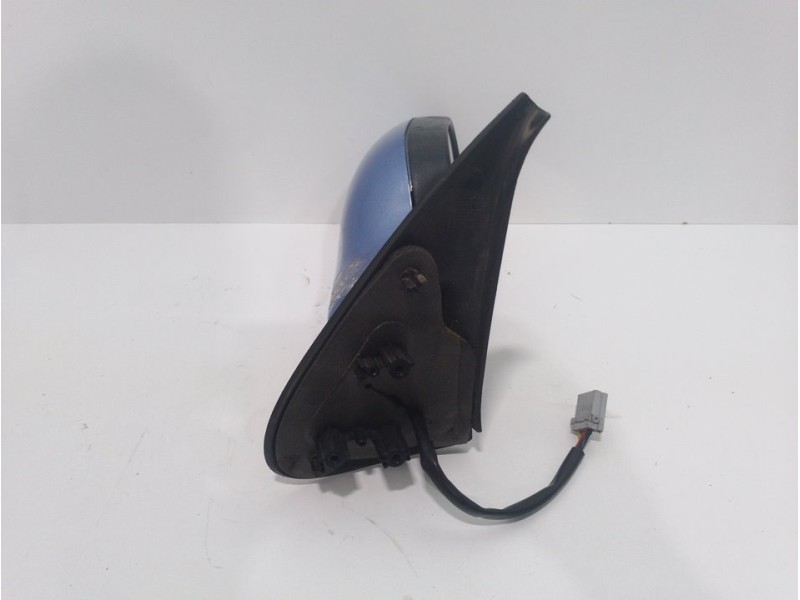 Recambio de retrovisor derecho para nissan micra (k12e) acenta referencia OEM IAM 011031 AZUL ELECTRICO