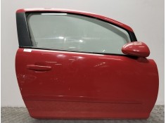 Recambio de puerta delantera derecha para opel corsa d opc referencia OEM IAM 93191127  ROJO