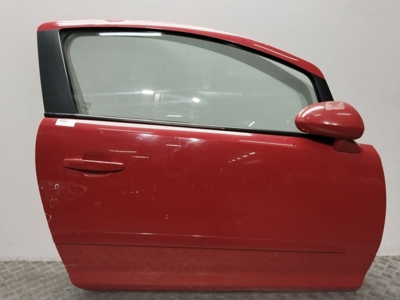 Recambio de puerta delantera derecha para opel corsa d opc referencia OEM IAM 93191127  ROJO