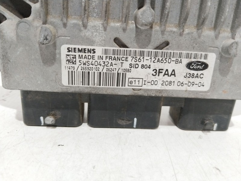 Recambio de centralita motor uce para ford fusion (cbk) + referencia OEM IAM 7S61I2A650BA  