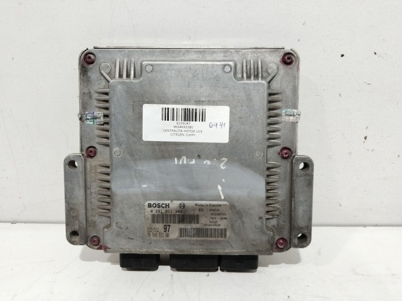 Recambio de centralita motor uce para citroën jumpy 2.0 hdi fap referencia OEM IAM 9654693380  